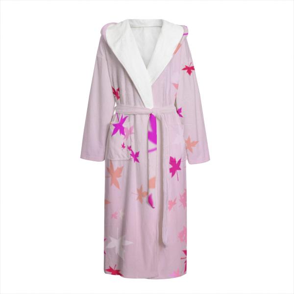 Bunter Bademantel Calli Callmund aus Flanell – flauschig & farbenfroh, Größen S–2XL